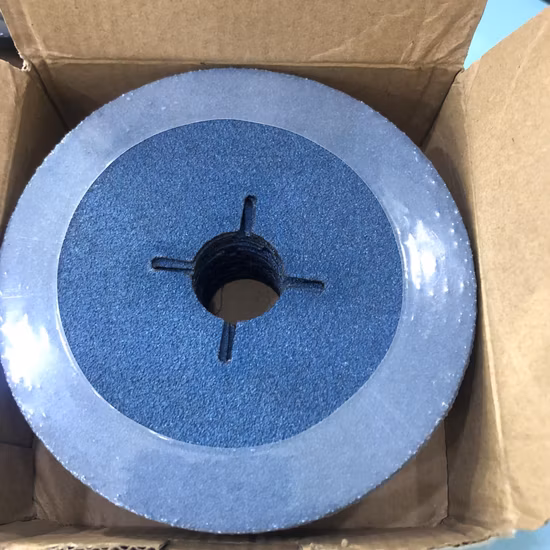 Disque à fibres épaisses en fibre abrasive fourni en usine