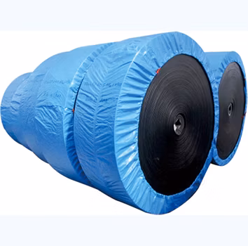 Huanball vente chaude concasseur de pierre pas cher Ep bande transporteuse petite mine de sable mine de charbon polyester caoutchouc bande transporteuse prix de vente